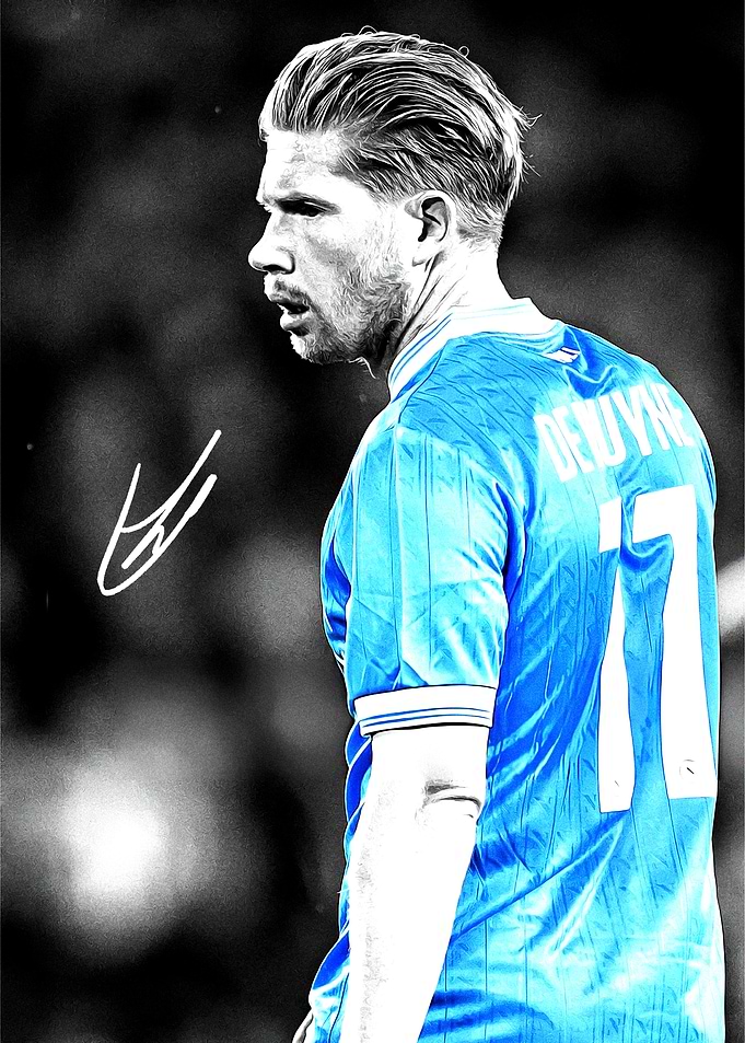 Kevin De Bruyne Portrait
