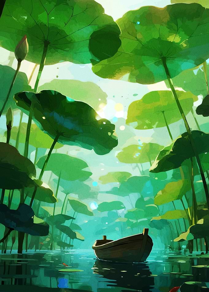 Lotus Pond Boat Ride