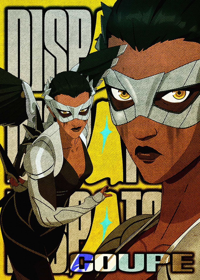 Dispatch Up To Coupe Character Art