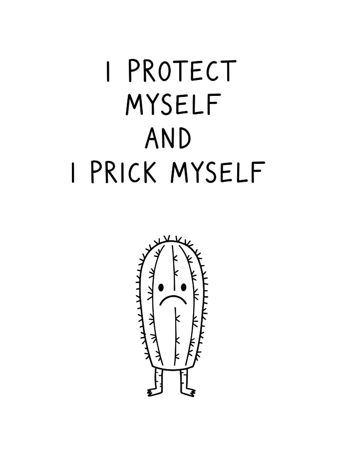 Sad Cactus Protection