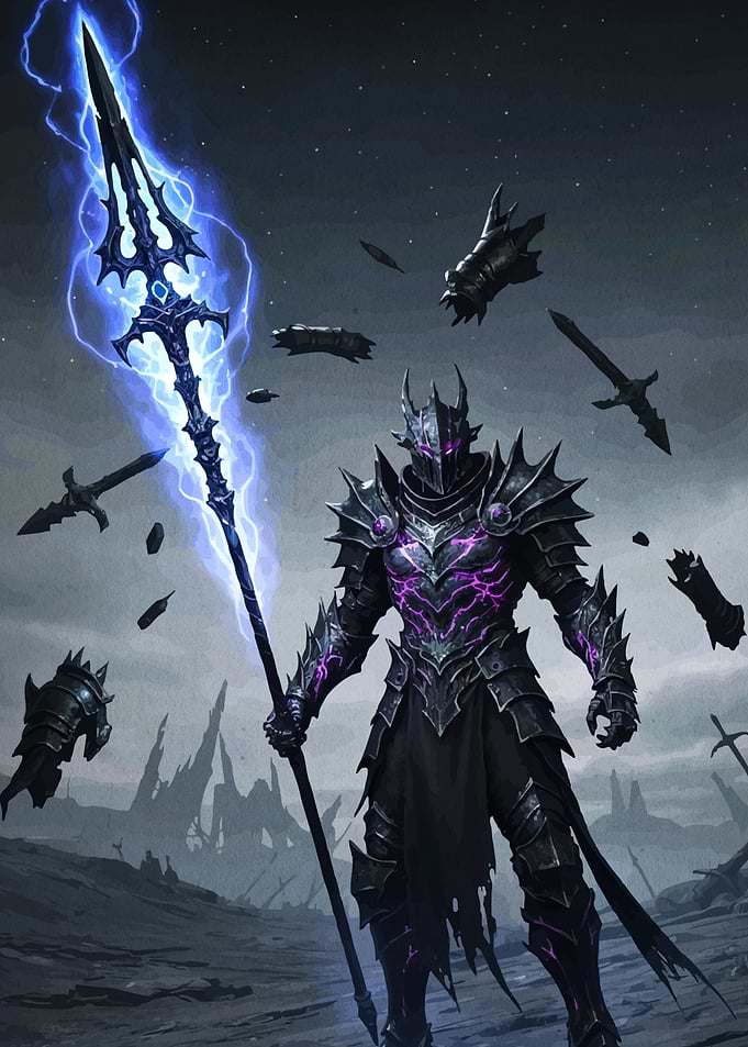 Dark Knight Electric Spear
