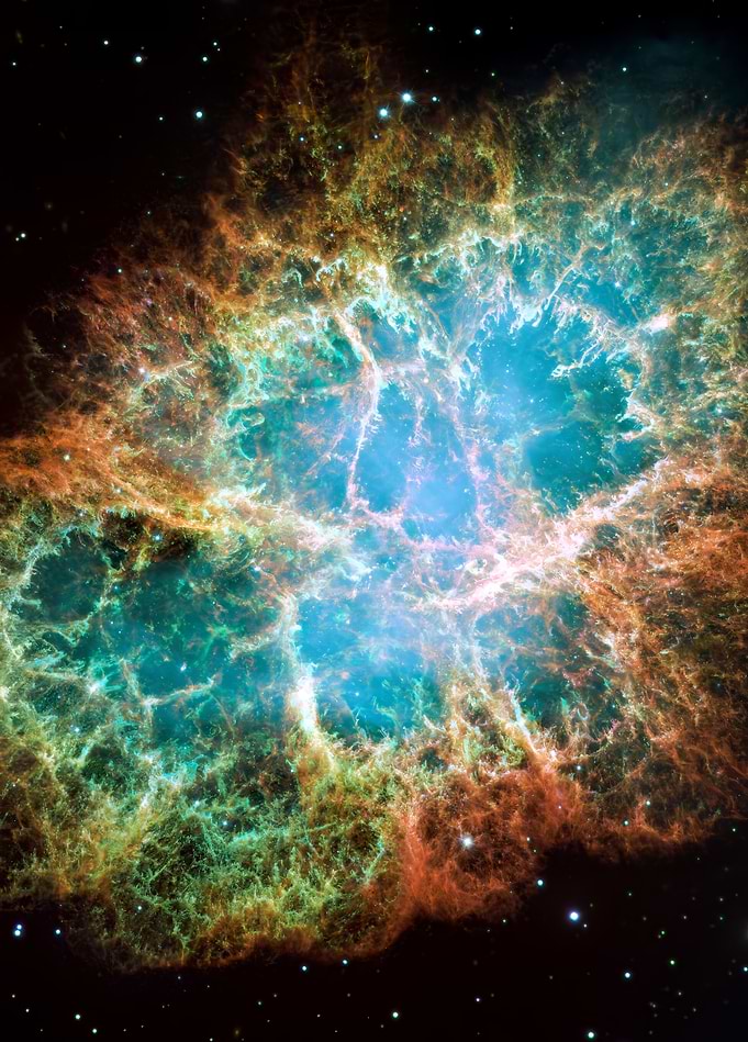 Cosmic Ballet of the Crab Nebula