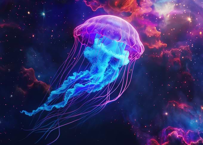 Cosmic Jellyfish Nebula