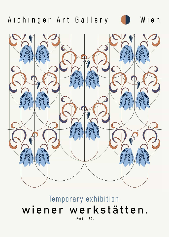 Wiener Werkstätten Exhibition Poster