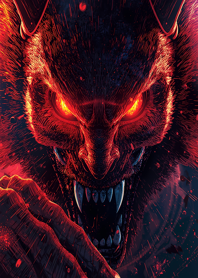 Red Demon Wolf