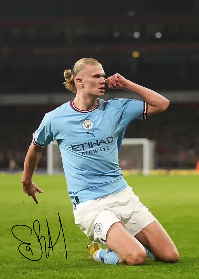 Erling Haaland Celebration