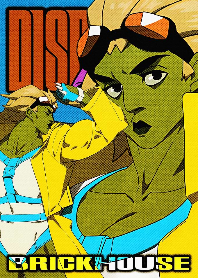 Dispatch Brickhouse Comic Book Cover Art