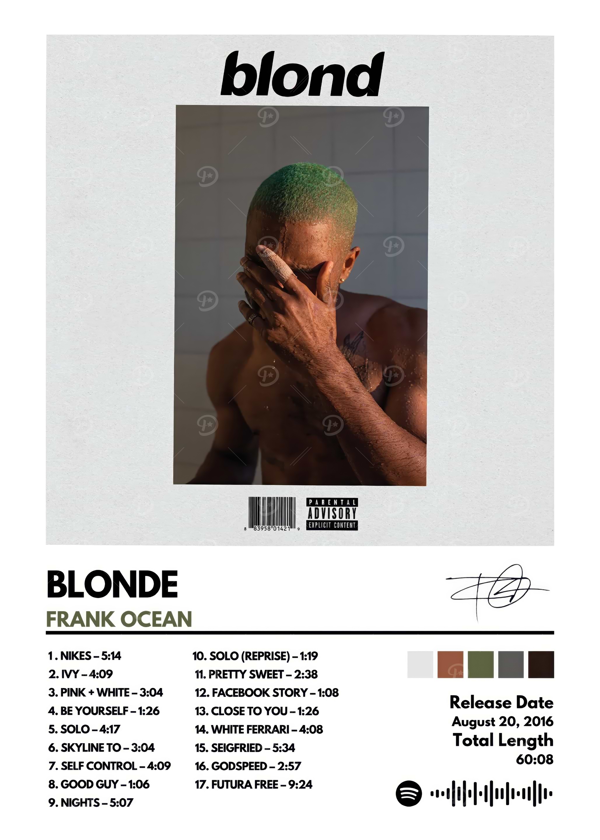 Frank ocean Posters Online - Shop Unique Metal Prints, Pictures
