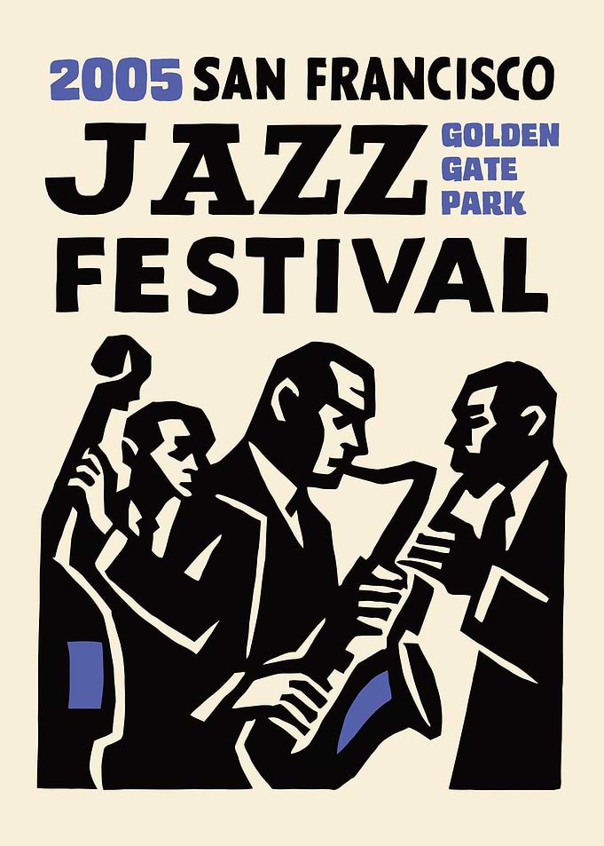 2005 San Francisco Jazz Festival Poster