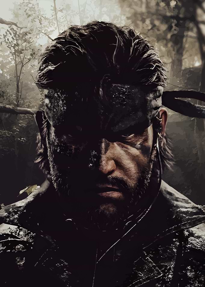 Solid Snake Portrait