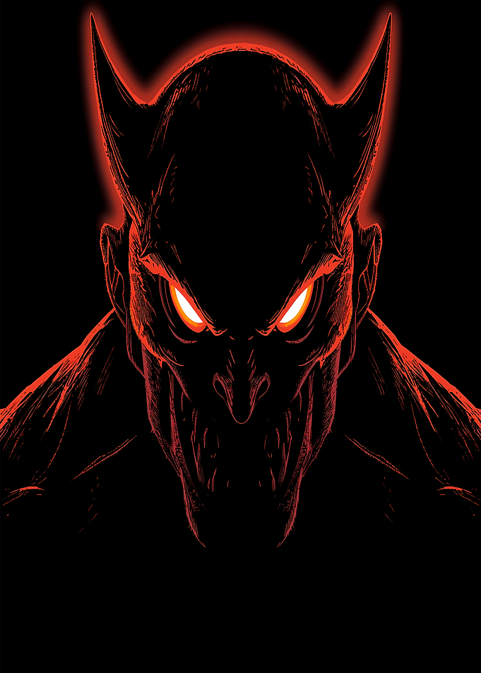 Red Devil Face