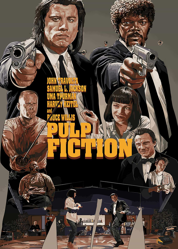 Pulp Fiction Movie Poster