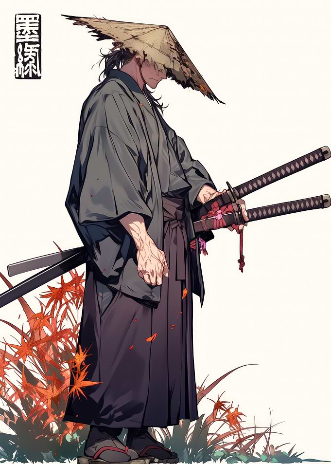 Ronin with Katanas