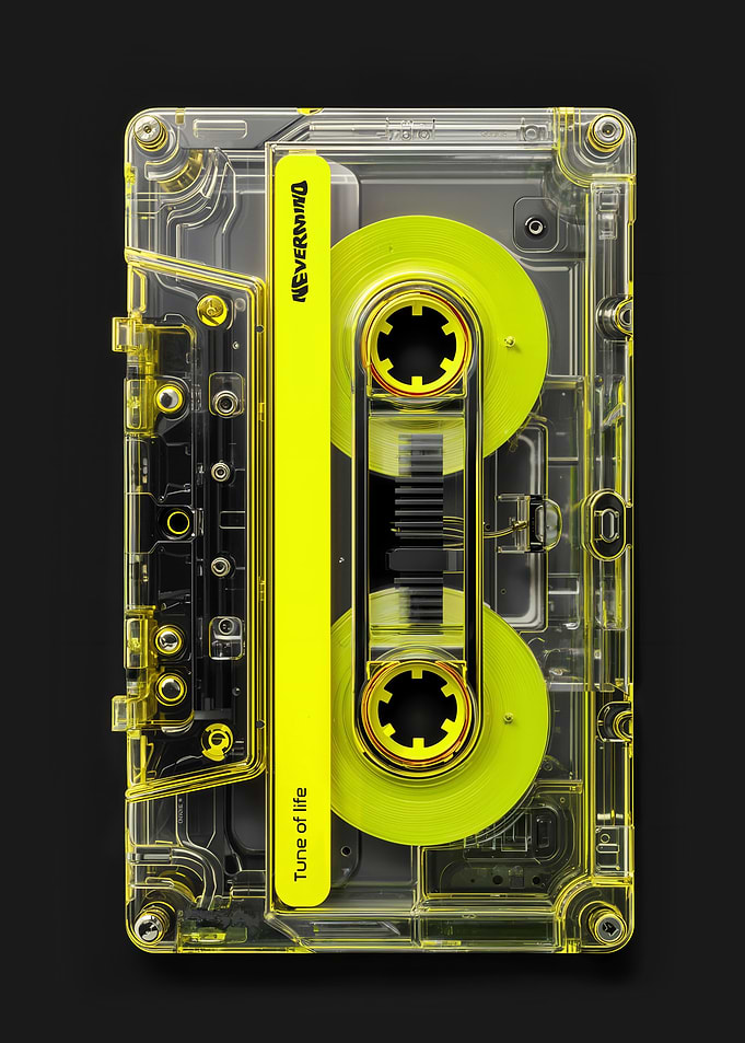 Cassette Tape Poster