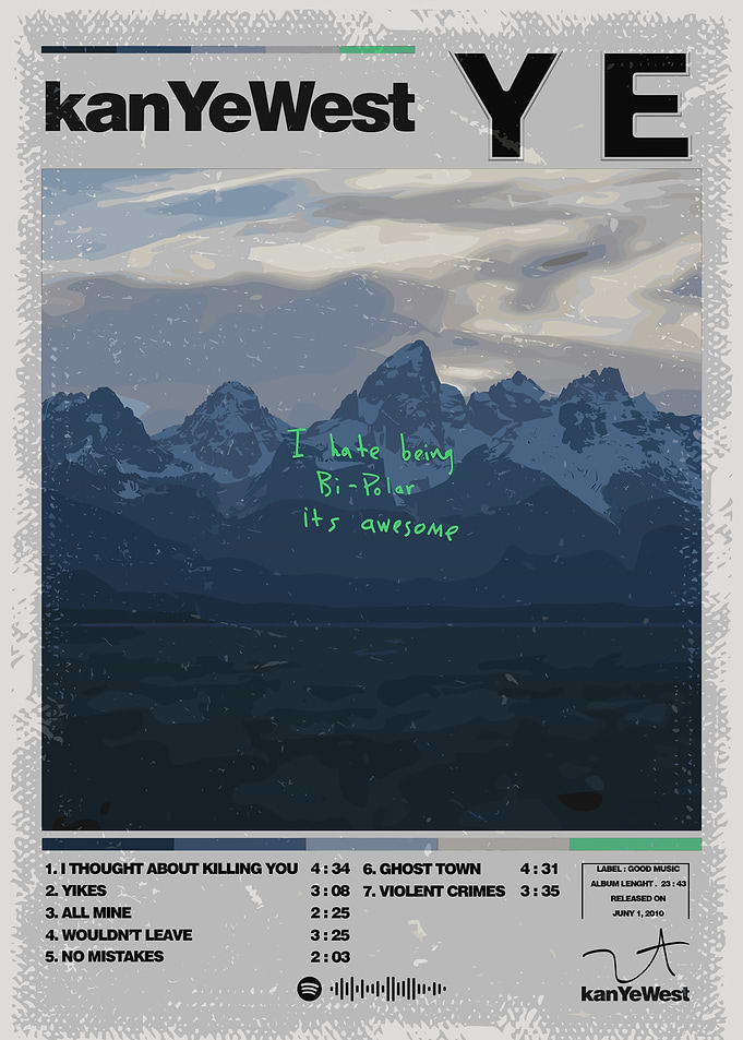 Kanye West YE Album art