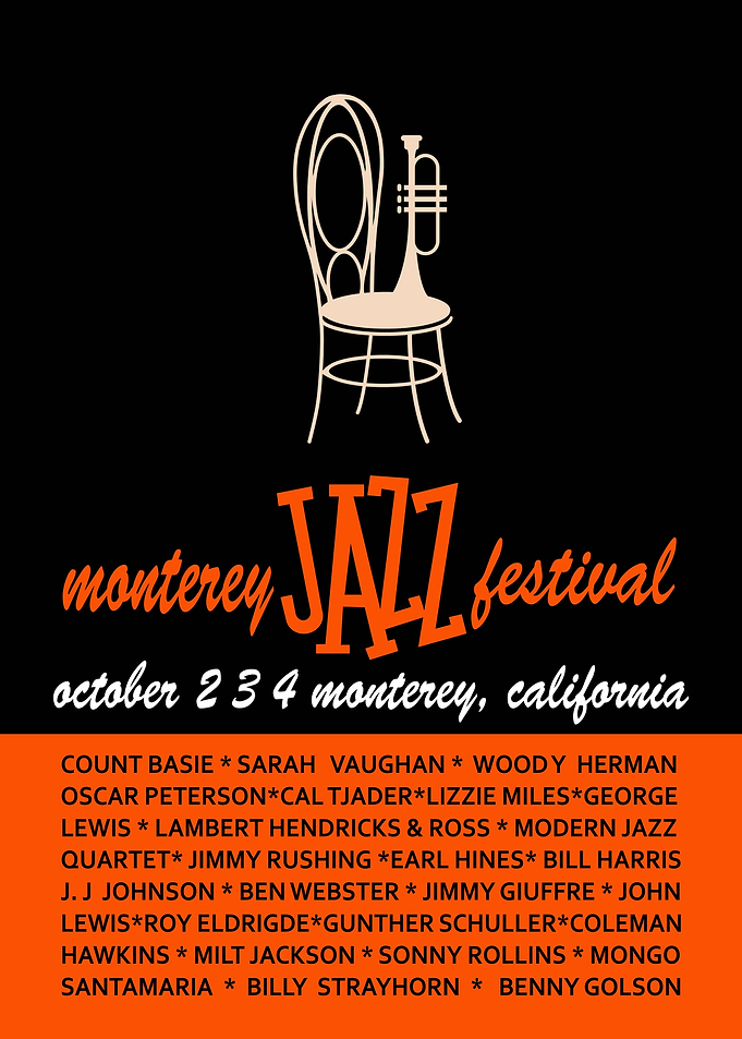 Monterey Jazz Festival Poster