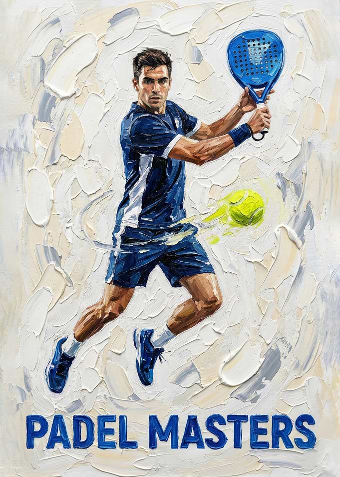 Padel Masters Painting