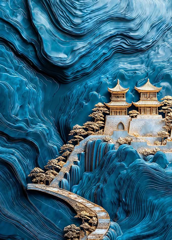 Kintsugi Golden Temples