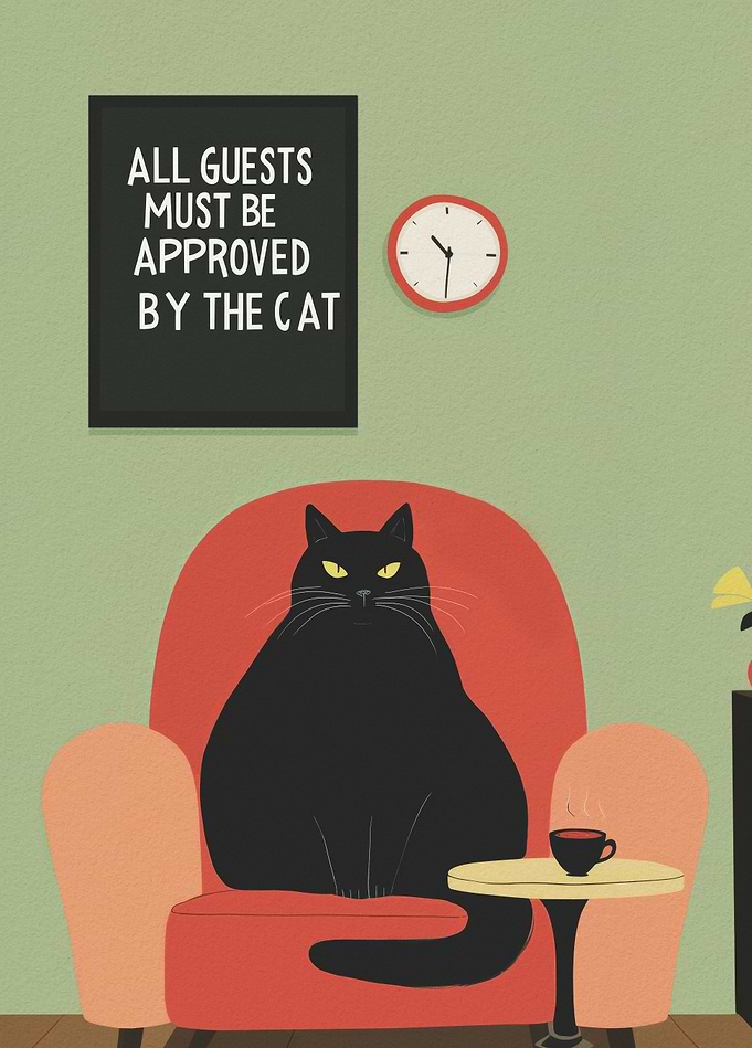 The Feline Gatekeeper