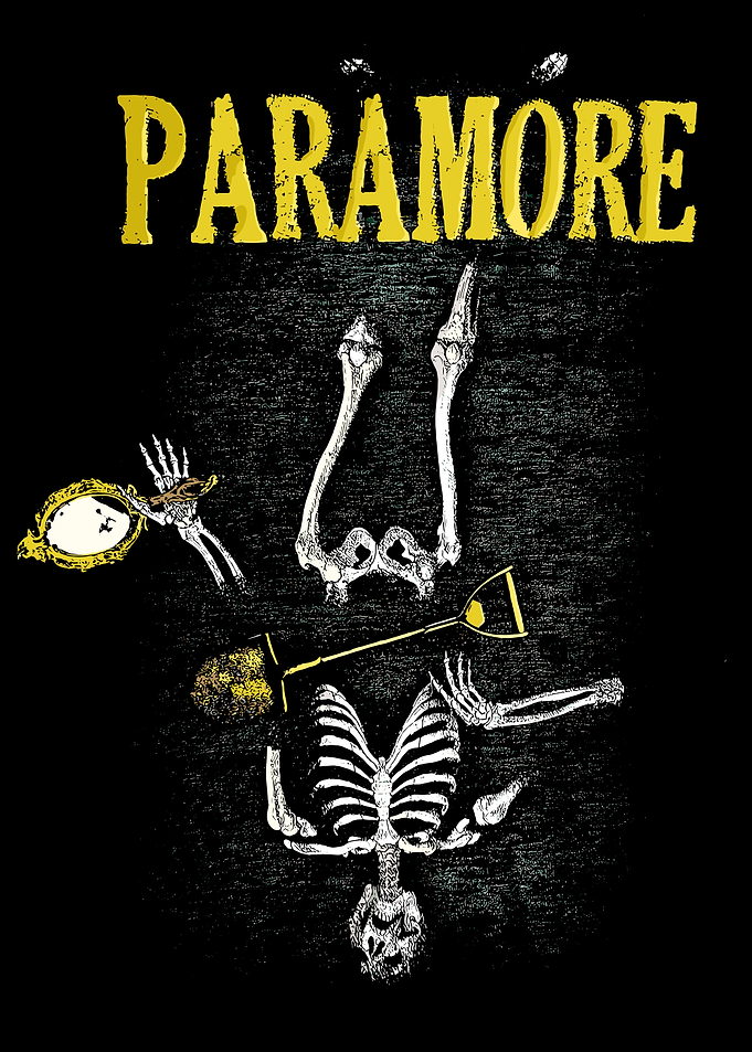 Paramore Skeleton Art