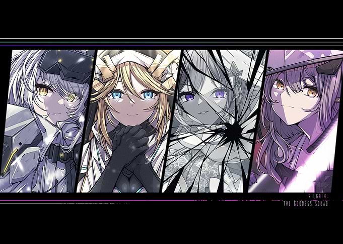 Pilgrim: The Goddess Squad Anime Art