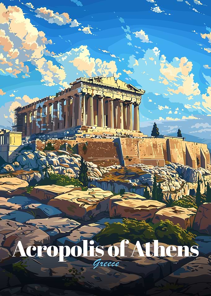Acropolis of Athens, Greece