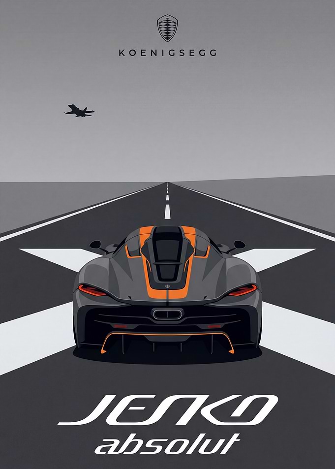 Jesko Absolut on Runway
