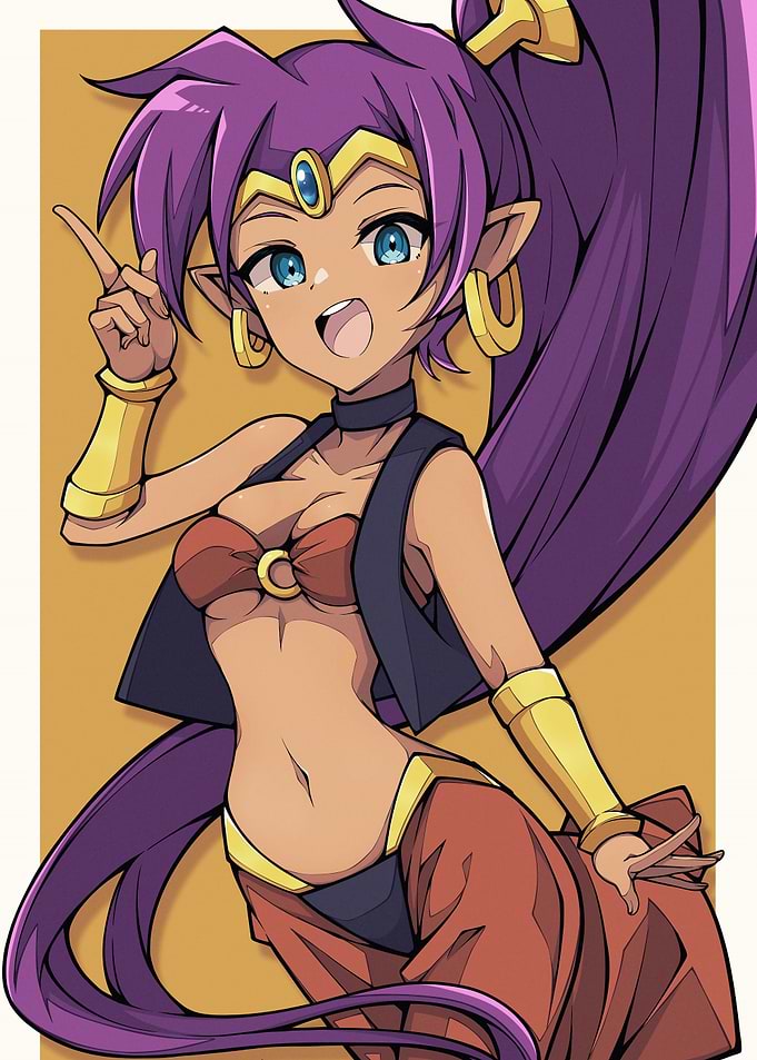 Shantae Half-Genie Hero Illustration