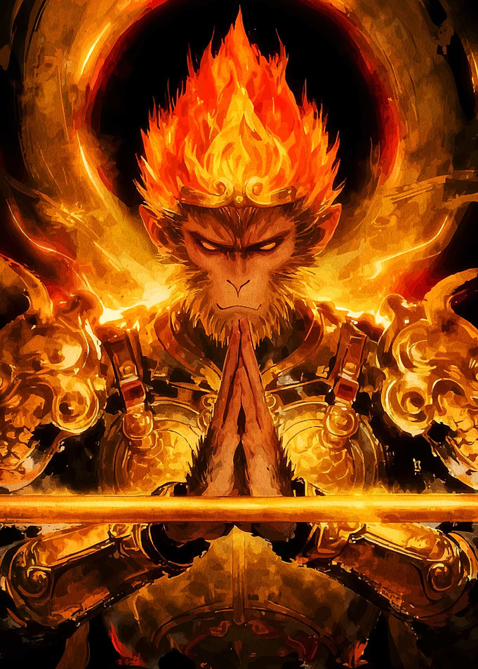 Monkey King Golden Armor