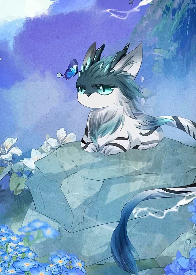 Fantasy Creature with Butterfly