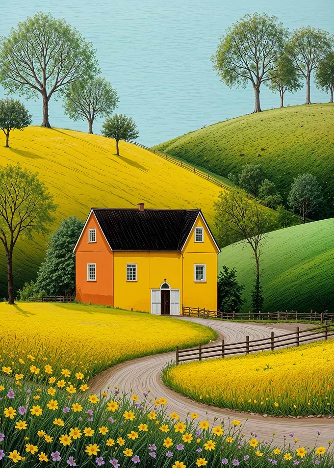 Farmhouse Morning