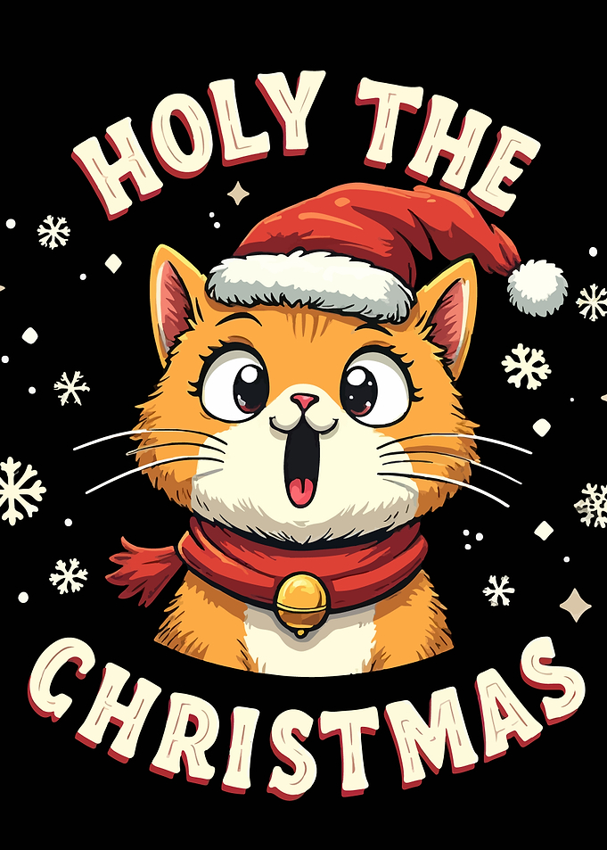 Holy the Christmas Cat