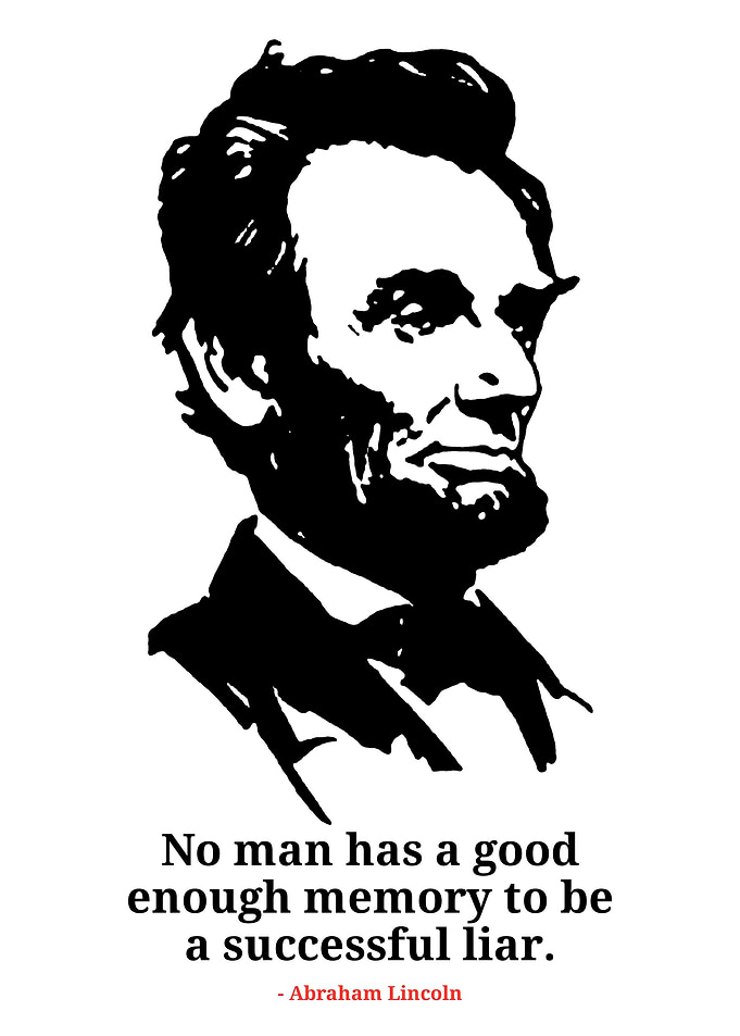 Abraham Lincoln Quote Portrait