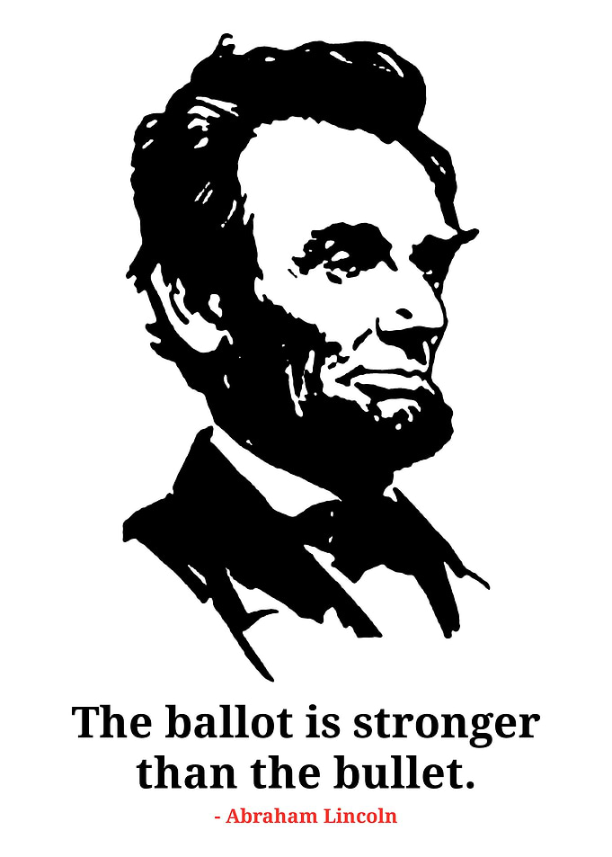 Abraham Lincoln Quote Art