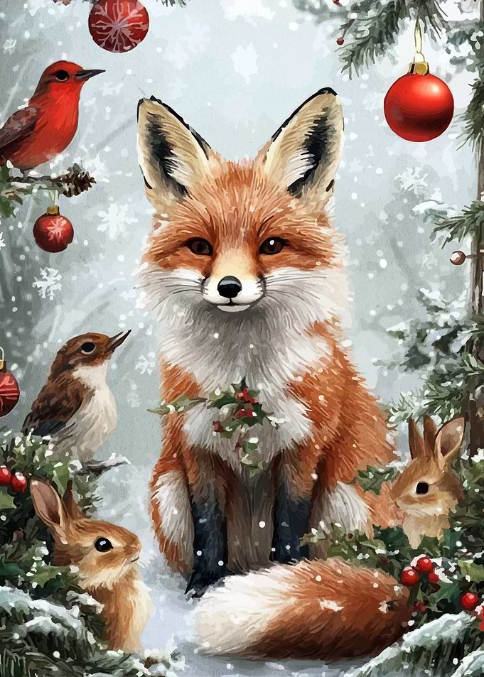 Winter Fox and Friends