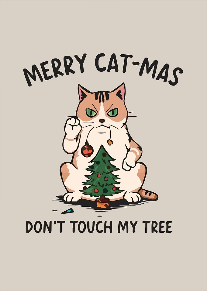 Merry Cat-mas: Grumpy Cat Christmas Tree