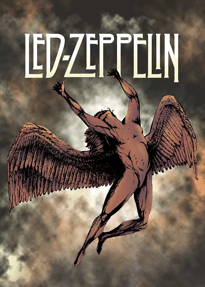 Led Zeppelin Icarus Album Art