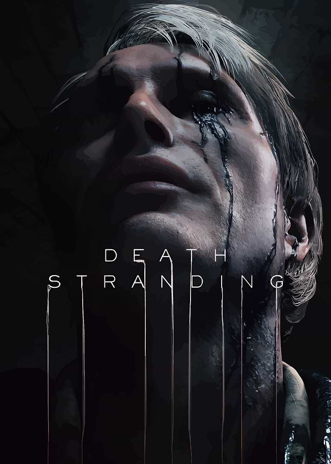 Death Stranding Mads Mikkelsen Portrait