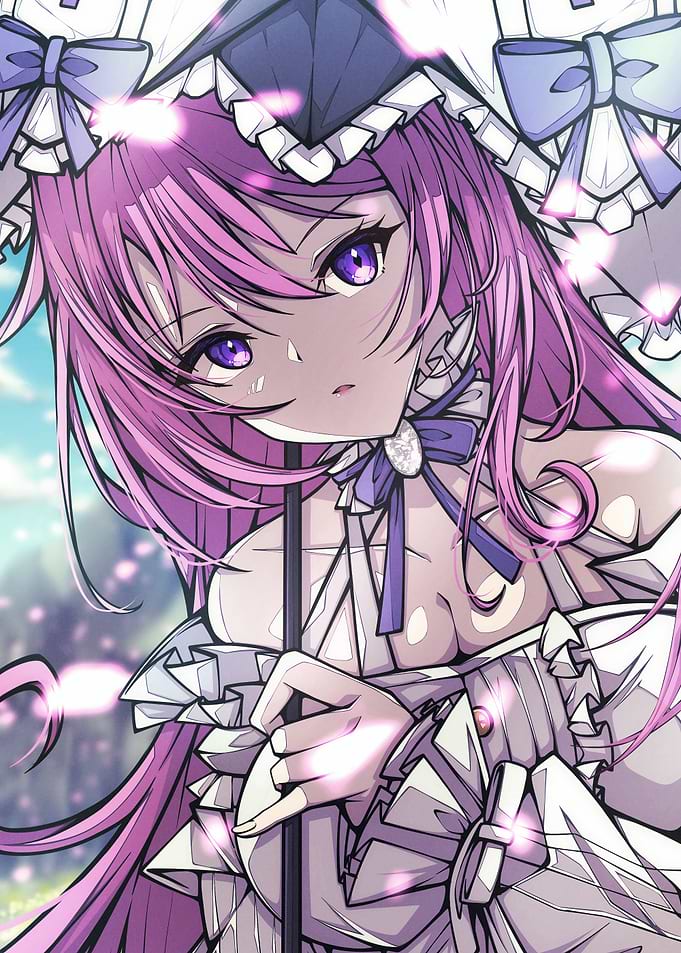 Anime Girl with Parasol