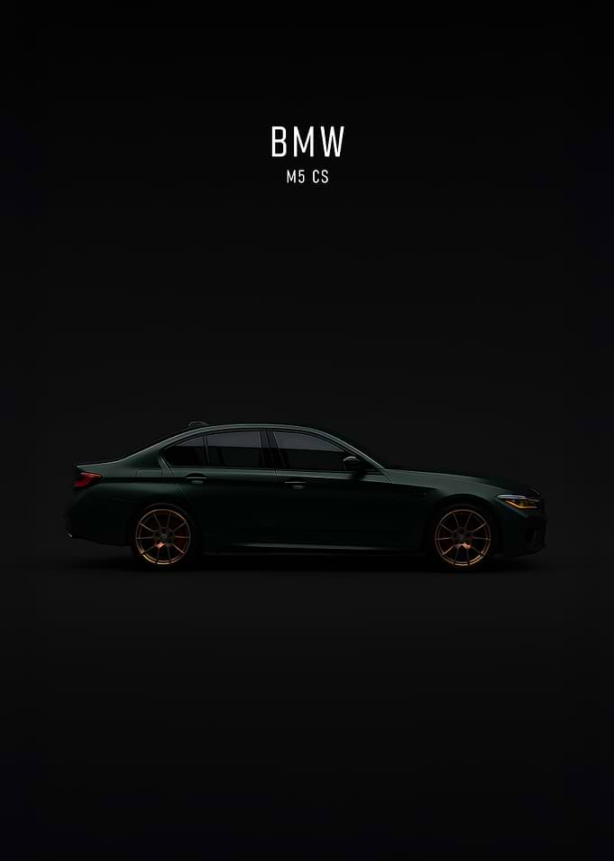 BMW M5 CS Dark Green