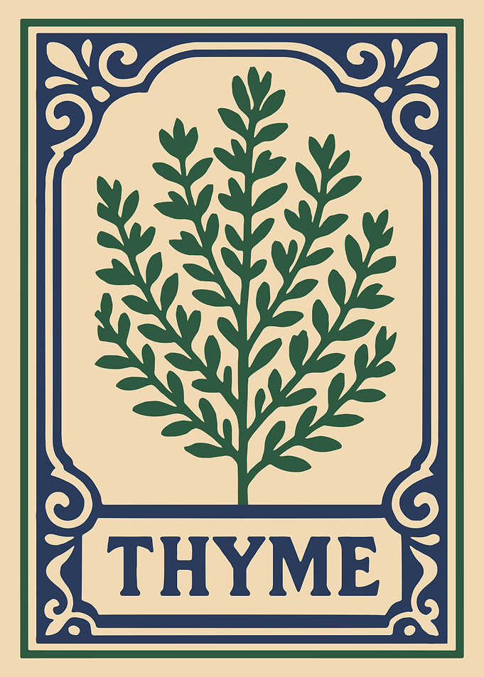 Thyme Herb Illustration