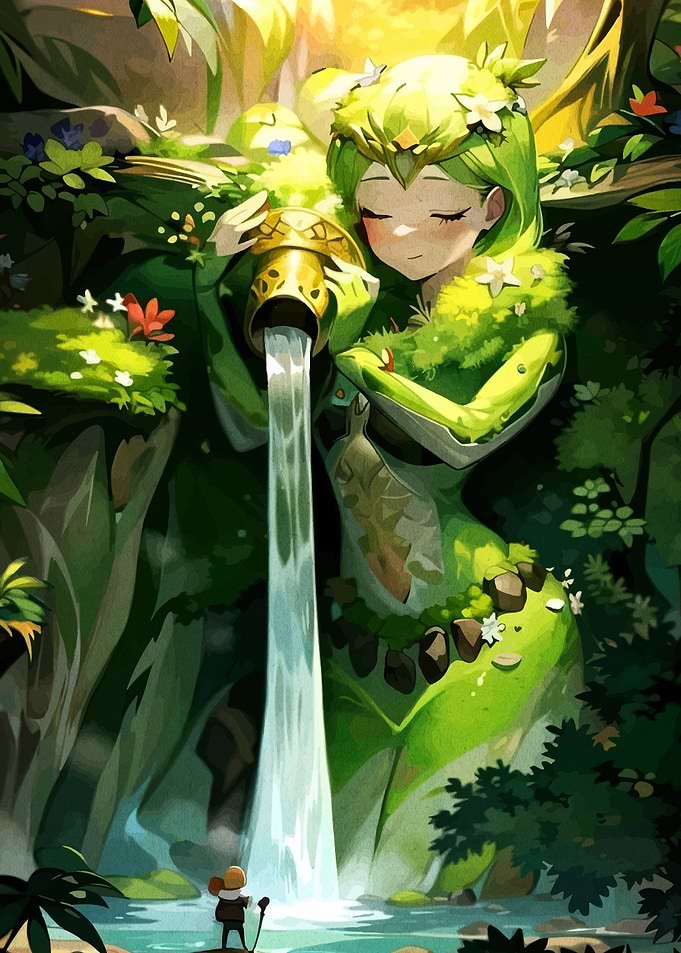 Forest Spirit Waterfall