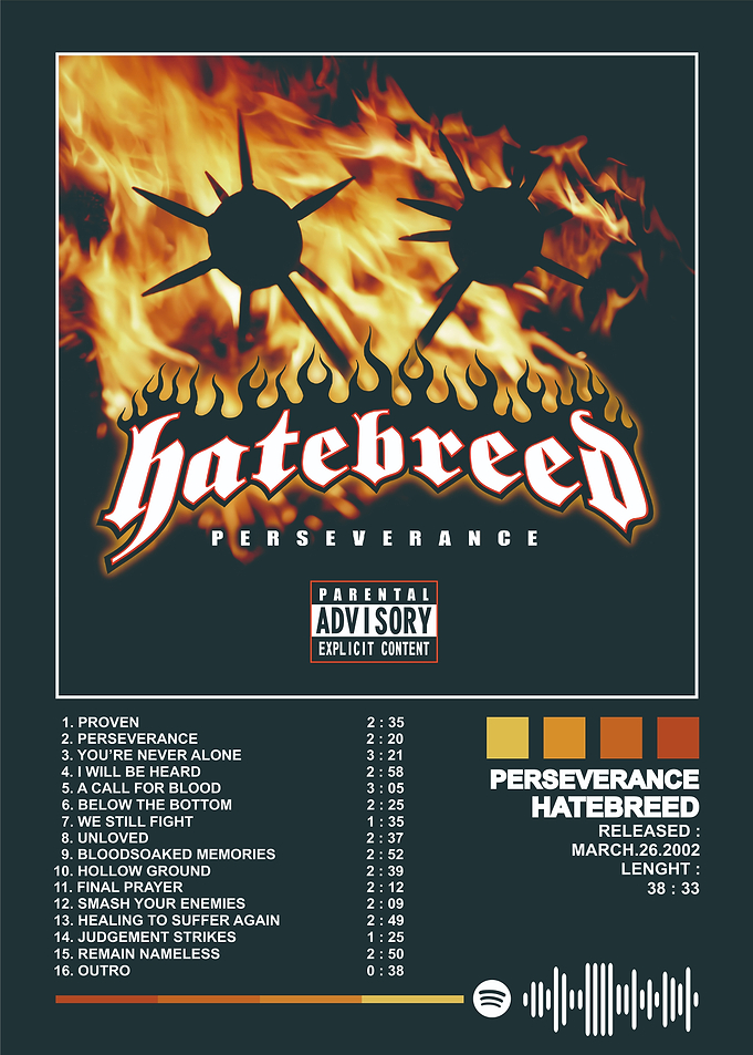 Hatebreed Perseverance Album Cover Art
