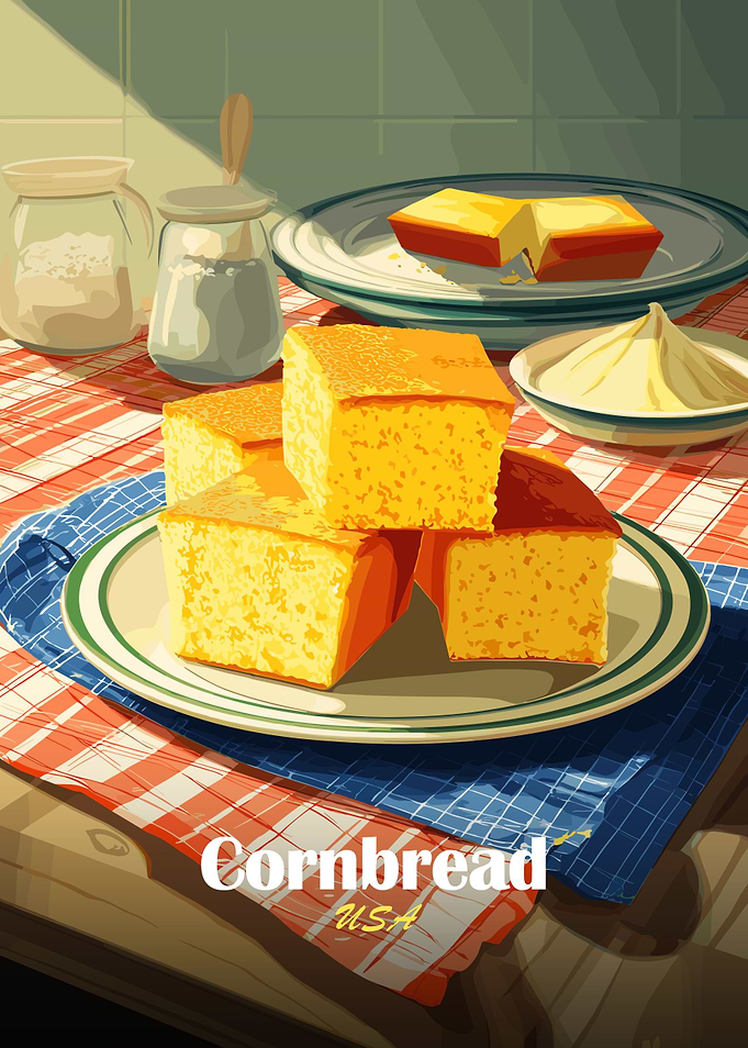 Cornbread Still Life