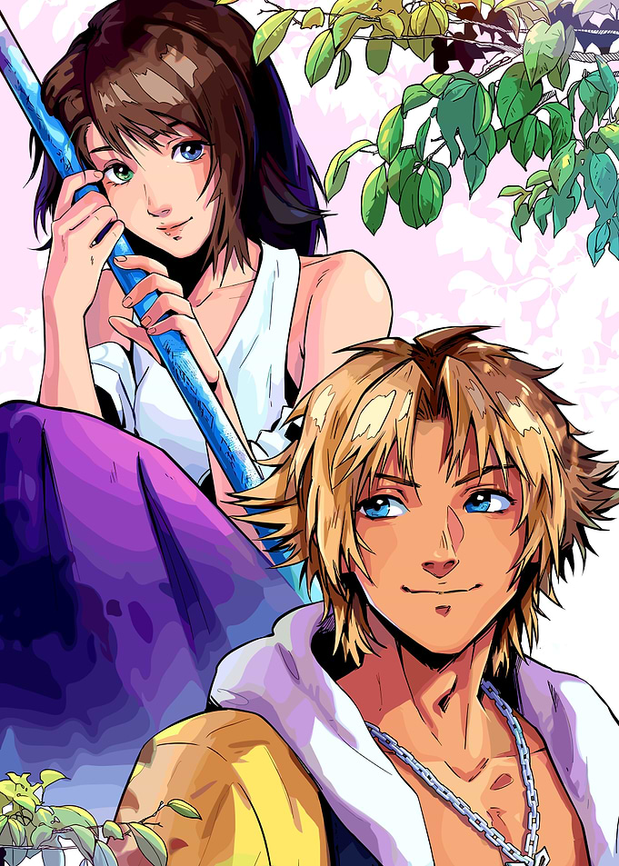 Final Fantasy X - Tidus and Yuna