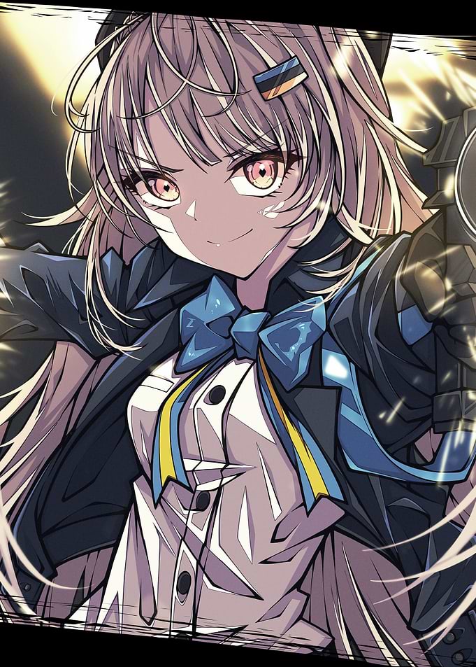 Anime Girl with Gun