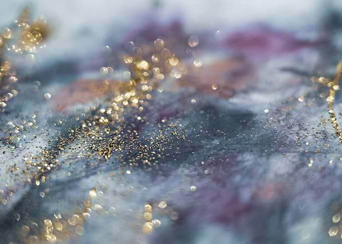 Gold Blue Purple Glitter Glam 1