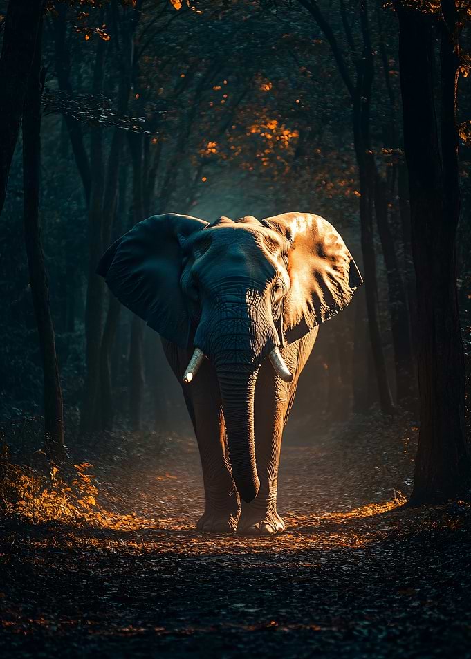 Elephant in Forest