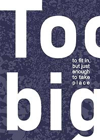 Too Big Text Art