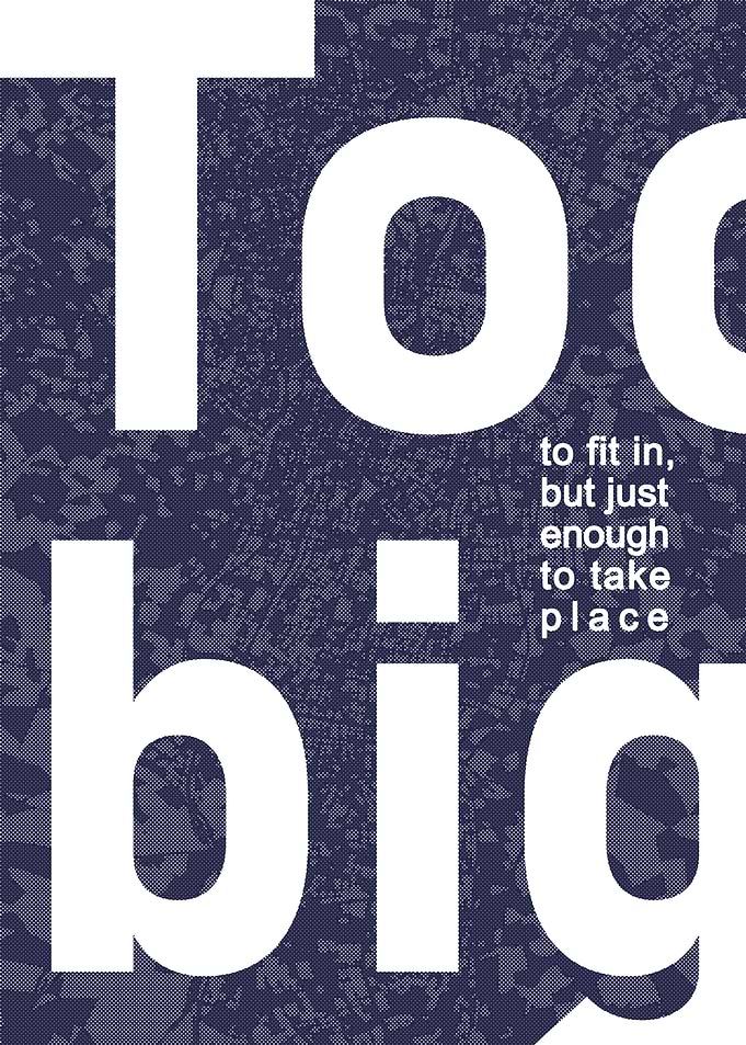 Too Big Text Art